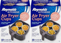 Reynolds Kitchens Air Fryer Cups, Easily Cook Individual Air Fryer Food and Non-Traditional Foods, Great for Meal Prepping and Picky Eaters, Oven-Safe and Grill-Safe, 20 Pack, 8 fl oz.