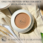 Mora Ceramic Bowls For Kitchen, 28oz - Bowl Set of 4 - For Cereal, Salad, Pasta, Soup, Dessert, Serving etc - Dishwasher, Microwave, and Oven Safe - For Breakfast, Lunch and Dinner - Vanilla & Grey