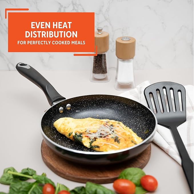 IMUSA 8” Bistro Ceramic Nonstick Fry Pan with Bakelite Handle