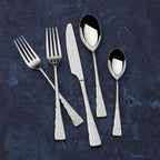 Mikasa Novaro 45-Piece 18/10 Stainless Steel Flatware Set, Service For 8