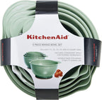 KitchenAid Classic Mixing Bowls, Set of 5, Pistachio