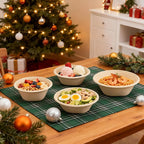 32 Oz [50 Pack] Heavy Duty Deep Paper Bowls - Disposable and Compostable - Made from Eco-friendly Sugarcane Bagasse - Biodegradable Bowls for Soup, Salad, Dessert, Ice Cream