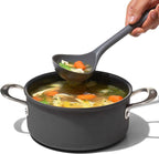 OXO Good Grips Silicone Everyday Ladle, 719812689807, Peppercorn, One Size