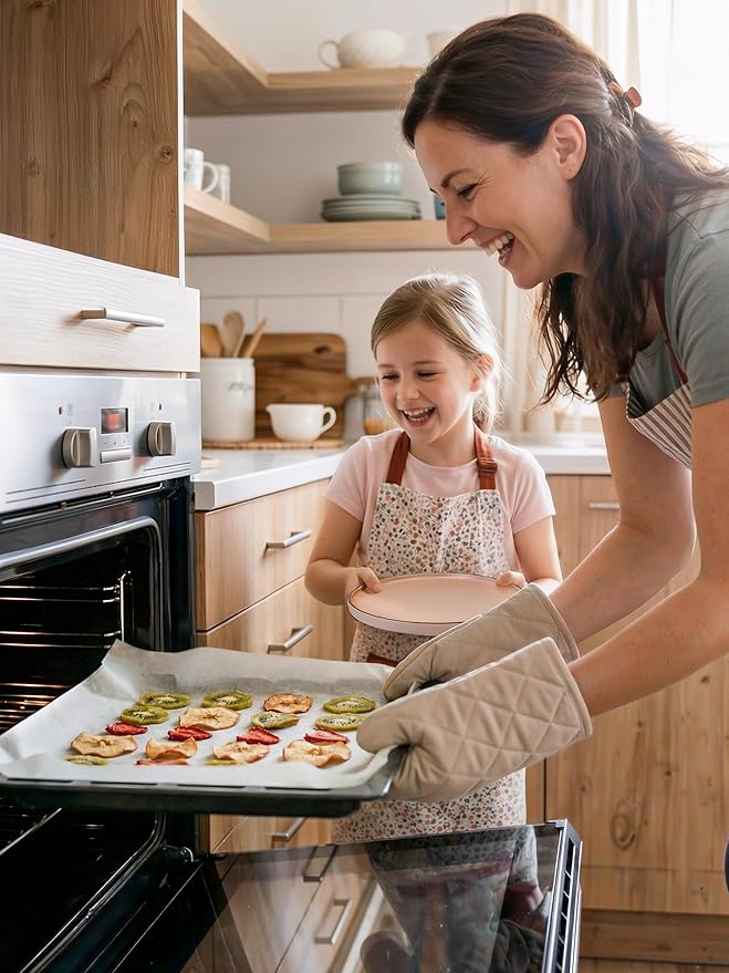 SMARTAKE 200 Pcs Parchment Paper Baking Sheets, 16x24 Inches Non-Stick Precut Baking Parchment, Suitable for Baking Grilling Air Fryer Steaming Bread Cup Cake Cookie and More (White)