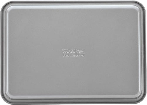 Anolon Gourmet Nonstick Bakeware Set with Nonstick Cookie Sheets / Baking Sheets - 3 Piece, Graphite Gray