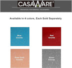 casaWare Loaf Pan 9 x 5-Inch Ceramic Coated Non-Stick (Rose Gold Granite)