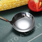 Stainless Steel Ladle, Berglander Soup Ladle, Cooking Ladle, Kitchen Ladle, Metal Soup Spoon For Cooking Non-Stick And Heat Resistant, Dishwasher Safe, Easy to Clean