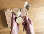 eplanita Replacement Brush Heads (Pack of 8) for Bamboo Dish Brush, Sisal Bristle Refills, Agave Cactus Fibres, Kitchen Eco Scrubber, Plastic Free Washing Up, Zero Waste Cleaning