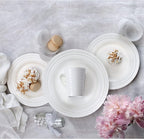 Mikasa 5224193 Ciara 16-Piece Dinnerware Set, Service for 4