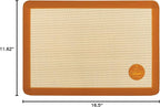 Mrs. Anderson's Baking Non-Stick Silicone Baking Mat - Reusable Oven Liner & Pastry Mat - For Breads, Cookies, Roasting & More - Baker’s Essentials - Heat-Resistant to 480°F - Baking Mat