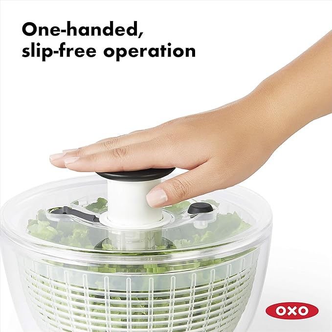 OXO Good Grips Little Salad & Herb Salad Spinner,Fruit Washer and Lettuce Spinner,(Pack of 12)