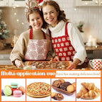 Nuanchu 8 Pieces Silicone Baking Mat Non-stick Silicone Baking Half Sheet 16.5'' x 11.6'' Silicones Cookie Sheet Easy Clean Oven Cookie Liner for Oven Making, Macaroon, Bread Pastry (Orange)