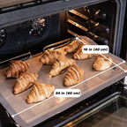 Silicone Baking Mats, Full size, Baking Sheet Liners, Pack of 2, Oven Safe, 16 x 24 inch (40x60 cm), Non-Stick, Silicone Baking Sheet Liner, Perfect For Baking Macarons Cookies And Cakes
