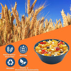 32 Ounce Cereal Bowls, Unbreakable Wheat Straw Fiber Bowl, Lightweight Kitchen Bowls Microwave & Dishwasher Safe BPA Free Bowls, E-Co Friendly Bowls Set for Cereal, Salad,Oatmeal, Soup,Snacks -6 Color