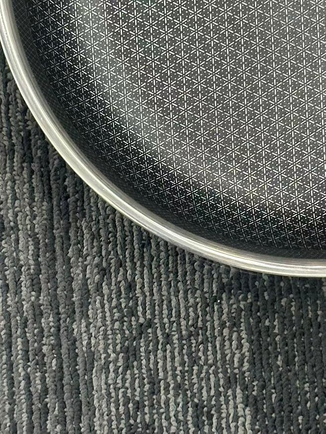 Non Stick Frying Pans 7 inch, Hybrid Improved Version Frying Pans Nonstick with Lid,non stick Stainless Steel Skillets, Dishwasher and Oven-Safe Chef Pan