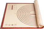 Silicone Pastry Mat 36 x 24 Inch Extra Large Baking Mat with Measurement for Counter Dough, Rolling, Fondant, Pie Crust