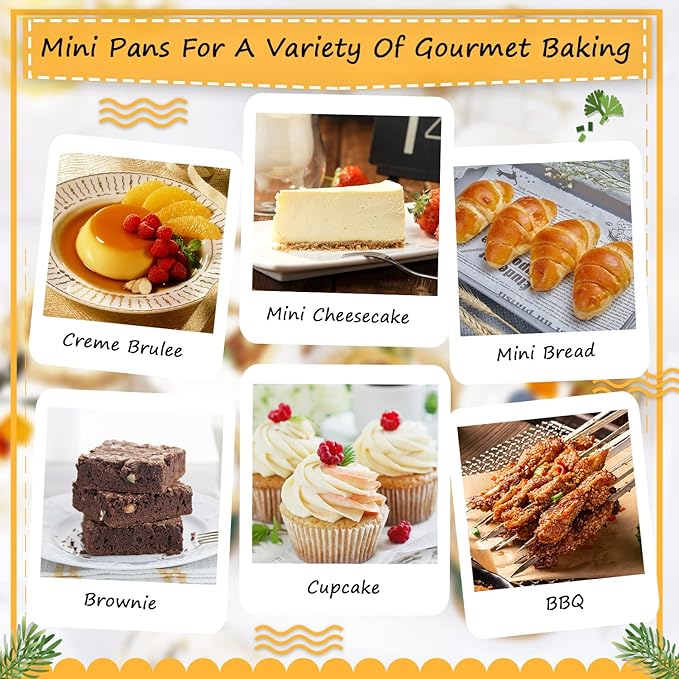 Mini Loaf Pans with Lids 100 Pack,LNYZQUS 6.8oz Aluminum Foil Mini Cake Baking Pans Cupcake Tins Containers,Disposable Ramekins Bread Baking Cups Muffin Tins Holders-Black