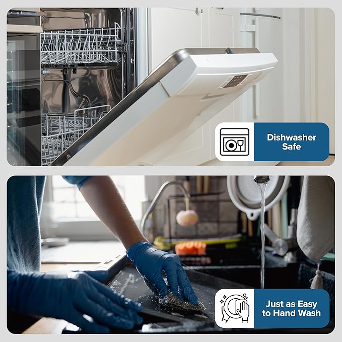 Viking Premium 15-Inch Nonstick Baking Sheet Pan, Made without PFAS, Heavy Gauge Aluminized Steel Cookie Sheet with Reinforced Iron Frame, Oven Safe to 475F