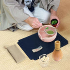 Matcha Whisk Set, Matcha Kit 10-Pcs, Bamboo Whisk and Bowl with Spout & Measuring Spoon & Cup, Japanese Matcha Tea Making Tools, Light Pink