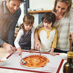Silicone Baking Mat,Non Stick Pastry Dough Mat for Rolling, Macarons Baking Mat, Pie Crust Bread Pizza Mat, Counter Mat