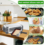 4 Pack 16.5" x 11.6" Reusable Silicone Baking Mat for Cake Pan/16 x11 Cheesecake Pan/Toaster Oven/XL Air Fryer,16" Food Grade Silicone Mat for Baking Sheet, Non-Stick&Reusable