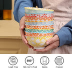 Ceramic Bowls, 10 Oz Small Bowl, Set of 8 Ice Cream Bowls, Dessert Bowl for Salsa, Rice, Sauce, Side Dishes, Snack, Condiment, 4.75 Inch-Microwave Dishwasher Safe