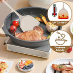 TeamFar Silicone Cooking Utensils Set, 5-Piece Heat Resistant Kitchen Utensils Set, Nonstick Slotted Solid Spoon Turner Pasta Server for Frying, Serving, Mixing, Non-Toxic & Dishwasher Safe, Khaki