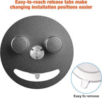Smiley face sponge holder, kitchen Sink Caddy Organizer with Suction cup,Made of rust-proof aluminum that never rusts for Mommy & Daddy Sponges Black (1-Pack）