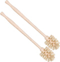 REDECKER Bottle Brush Cleaner - Horsehair and Beechwood Handle for Vases, Pitchers, Mugs, and Baby Bottles, 13-3/4 Inch - Horsehair Bottle Brush - Wooden Bottle Brush - Wood Bottle Scrubber