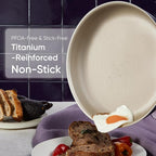 CAROTE 26Pcs Nonstick Pots and Pans Set, Nonstick Cookware Set with Detachable Handle, Induction Kitchen Cookware Sets Removable Handles, Dishwasher Safe, Oven Safe, Purple