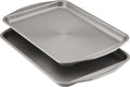Circulon Nonstick Bakeware 2-Piece Baking Sheet, Bakeware Set, Gray