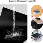 UBeesize 2 Pack XL Thickened Oven Liners for Bottom of Oven, Reusable 17x25 Inch Heavy Duty Non Stick Teflon Oven Mats BPA & PFOA Free, Fit Electric Gas Toaster Convection Microwave Ovens Grills