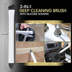 Grout Cleaning Brushes Set (3 Pcs) Deep Cleaner Multi-Purpose Stiff Bristle Brush, Cleaning Toothbrush for Cleaning Corners, Spaces, Tile, Shower, Window & Door Track, Floor, Juicers and Tight Spaces