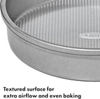OXO Good Grips Non-Stick Pro Clear Coated Metal Bakeware Cake Pan — 9 in, Baking Sheet