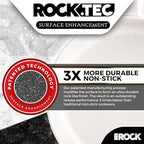 THE ROCK SOHO 11-Inch Non Stick Frying Pan with Lid–Nothing Sticks, Never Warps, Lasts Longer, Ceramic Non Toxic Skillet with Heat-Resistant Handle, PTFE PFOA&PFAS Free, Dishwasher Safe, Cream