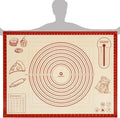 Silicone Baking Pastry Dough Mat - 32x24Inch Extra Large Cookie Bread Rolling Mats Sheet, Nonstick Kitchen Counter Kneading Board, Thick Reusable Pie Cookies Pizza Fondant Making Matt with Measurement