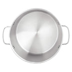 Amazon Basics Stainless Steel Induction Compatible Stock Pot with Glass Lid, Oven Safe, Dishwasher Safe, Sturdy, 8 Quart, Silver