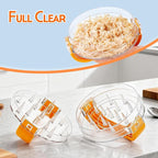 Chicken Shredder - Chicken Breast Shredder Tool Twist, Clear Meat Grinders Shredder Tool Twist for Pork Beef Chicken - BPA Free