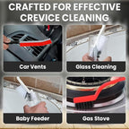 8 Pcs Crevice Cleaning Brush Set – Hard Bristle Cleaning Tools for Grout, Gaps & Narrow Spaces – Multi-Purpose Grout Brush, for Cleaning Bathroom, Shower, Window Tracks, Kitchen