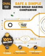 Silicone Bread Sling for Dutch Oven – Non-Stick Sourdough Sling & Baking Mat – Reusable & Easy to Clean – Heat Resistant to 480°F – Silicone Sourdough Sling for Artisan Bread Baking Supplies