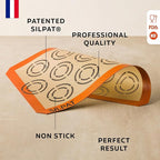 Silpat The Original Perfect Cookie Non-Stick Silicone Baking Mat, 11-5/8" x 16-1/2"