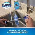 Dawn Straw Cleaning Brush for Reusable Straws, 4 pack
