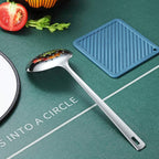 Stainless Steel Skimmer, Berglander Metal Strainer, Kitchen Cooking Skimmers For Non-Stick Cookware, Non-Stick And Heat Resistant, Dishwasher Safe, Easy to Clean