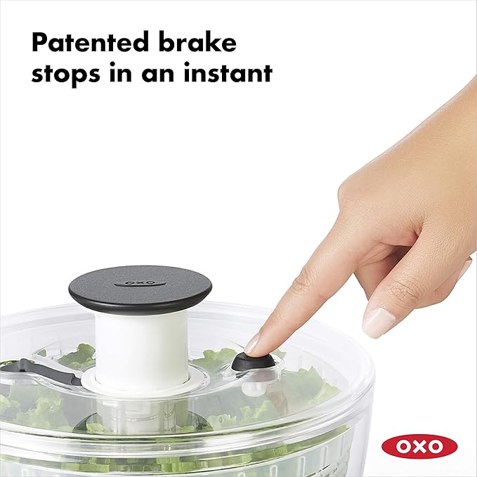 OXO Good Grips Little Salad & Herb Salad Spinner,Fruit Washer and Lettuce Spinner,(Pack of 12)