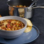 HexClad Hybrid Nonstick 3-Quart Saucepan with Tempered Glass Lid, Stay-Cool Handle, Dishwasher-Friendly, Oven-Safe Up to 900°F, Induction Ready, Compatible with All Cooktops