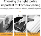 Natural Sisal Dish Washing Brush Bamboo Round Scrub Brush Pots Pans Vegetables Household Cleaning Brush… (Sisal)