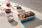 Le Creuset Stoneware Heritage Loaf Pan, 9" x 5" x 3" (1.5 qt.), Cerise