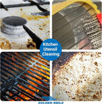 GOLDEN SMILE 3-Pack 7" Stainless Steel Wire Brushes - 40% Denser Than Standard Brushes - for Heavy-Duty Cleaning: Grill Grates, Uncoated Pans, Rust Removal, Deburring & Metal Cleaning