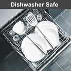 Stainless Steel Utensils Set, 2 PCS Metal Cooking Utensils Set, Slotted Turner (Dishwasher Safe)