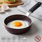 TECHEF - 5.5-Inch One Egg Frying Pan, Coated with New Teflon Select/Non-Stick Coating (PFOA Free) / Made in Korea (5.5-Inch)